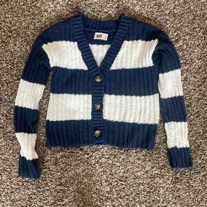Knit crop sweater